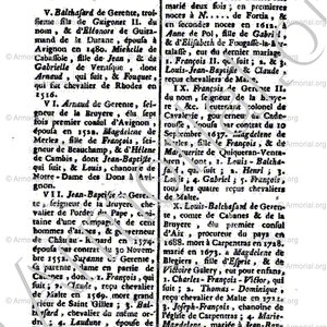 GERENTE_Dictionnaire Généalogique...Paris, 1761._Noblesse de France. - (4)