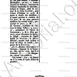 GERENTE_Dictionnaire Généalogique...Paris, 1761._Noblesse de France. - (5)