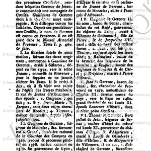 GERENTE_Dictionnaire Généalogique...Paris, 1761._Noblesse de France. - (2)