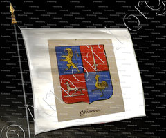 drapeau-OFFENSTEIN_Noblesse d'Empire._France