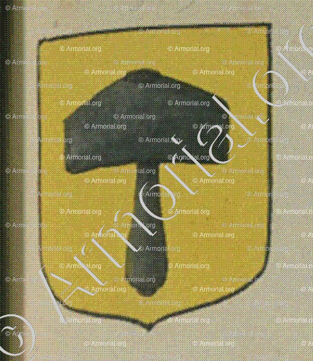 Le village de Koguenheim (Alsace)_Blason enregistré sous le règne de Louis XIV_France 