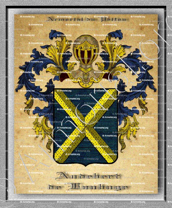 AUDEBERT de LAUBUGE_Poitou_France