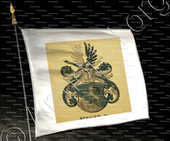 drapeau-STEIGER_Wappenbuch der Stadt Basel . B.Meyer Knaus 1880_Schweiz 