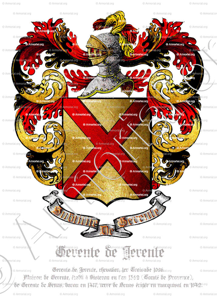 GERENTE de JERENTE_Comté de Provence._France (ii)