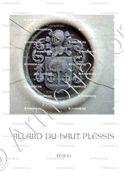 ALLARD DU HAUT-PLÉSSIS_Anjou_France
