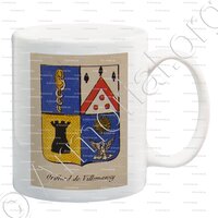 mug-ORILLARD DE VILLEMANZY_Noblesse d'Empire._France
