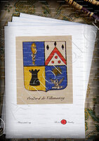 velin-d-Arches-ORILLARD DE VILLEMANZY_Noblesse d'Empire._France