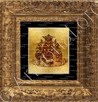 cadre-ancien-or-d'ARLOT, comte de SAINT SAUD_Périgord_France,,