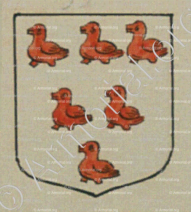 KROMER (Alsace)_Blason enregistré sous le règne de Louis XIV_France 