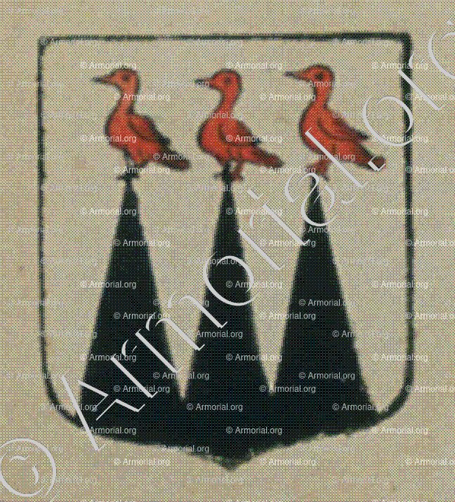 WALTNER de FREUNDSTEIN (Alsace)_Blason enregistré sous le règne de Louis XIV_France 