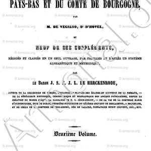 van NIEROP_Nobiliaire des Pays-Bas et du Comté de Bourgogne (1865)_Nederland