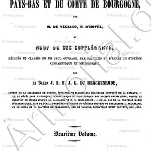 van NIEROP_Nobiliaire des Pays-Bas et du Comté de Bourgogne (1865)_Nederland