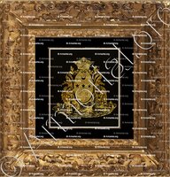 cadre-ancien-or-d'ARLOT, comte de SAINT SAUD_Périgord_France