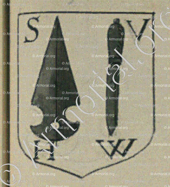 WAMESTER (Alsace)_Blason enregistré sous le règne de Louis XIV_France 