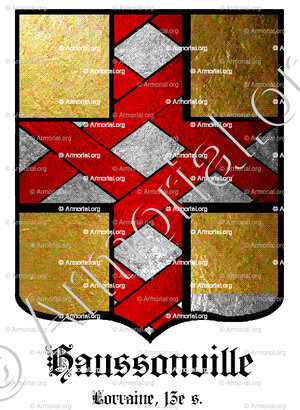 HAUSSONVILLE_Lorraine 13e s._France (i)=