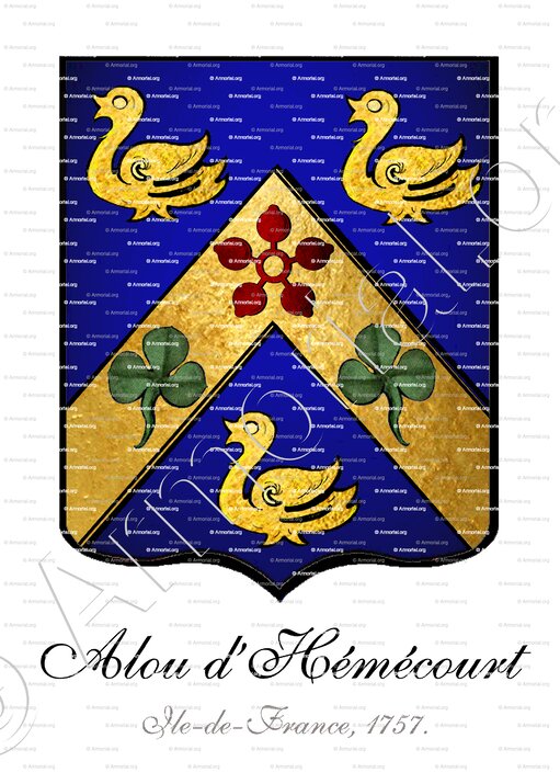 ALOU D'HÉMÉCOURT_Île-de-France, 1757._France (1)