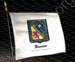 drapeau-ALONSO_de la Merindad de Valdivielso_España ()