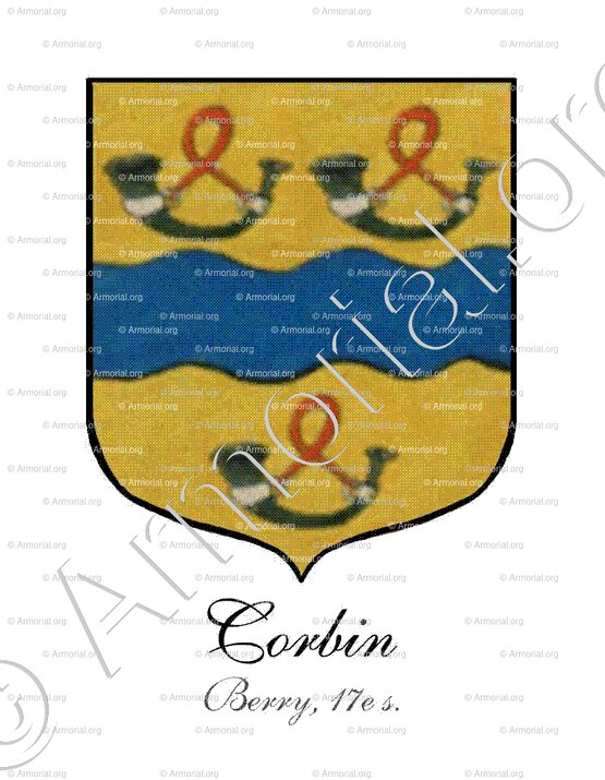 CORBIN_Berry, 17e. siècle._France