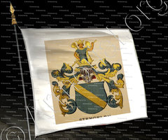 drapeau-STENGELEN_Wappenbuch der Stadt Basel . B.Meyer Knaus 1880_Schweiz 