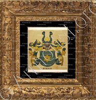 cadre-ancien-or-STERN_Wappenbuch der Stadt Basel . B.Meyer Knaus 1880_Schweiz 