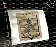 drapeau-DE MORNAY_Auvergne_France