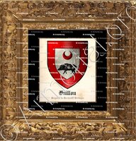 cadre-ancien-or-GUILLOU_Seigneur de Kerincuff, Bretagne._France