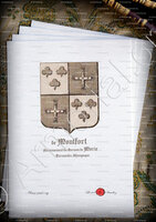 velin-d-Arches-de MONTFORT Anc. du Surnom de MARIE_Normandie, Champagne._France