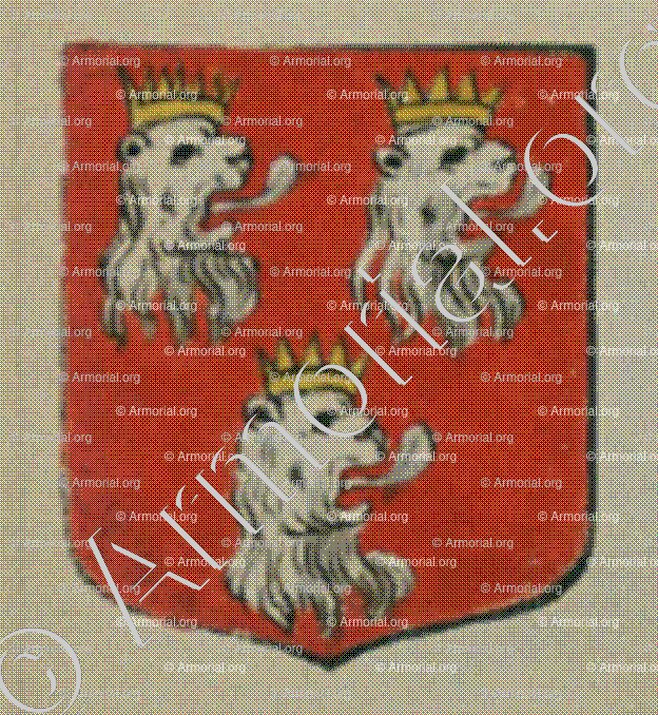 de RAEST (Alsace)_Blason enregistré sous le règne de Louis XIV_France