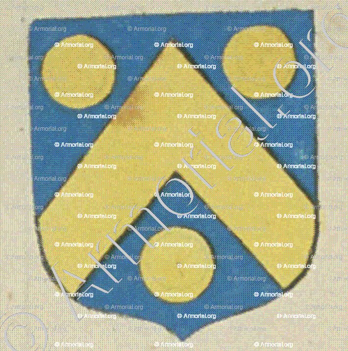 MENAGE (La Rochelle)_Blason enregistré sous le règne de Louis XIV._France
