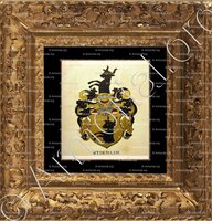 cadre-ancien-or-STIERLIN_Wappenbuch der Stadt Basel . B.Meyer Knaus 1880_Schweiz 