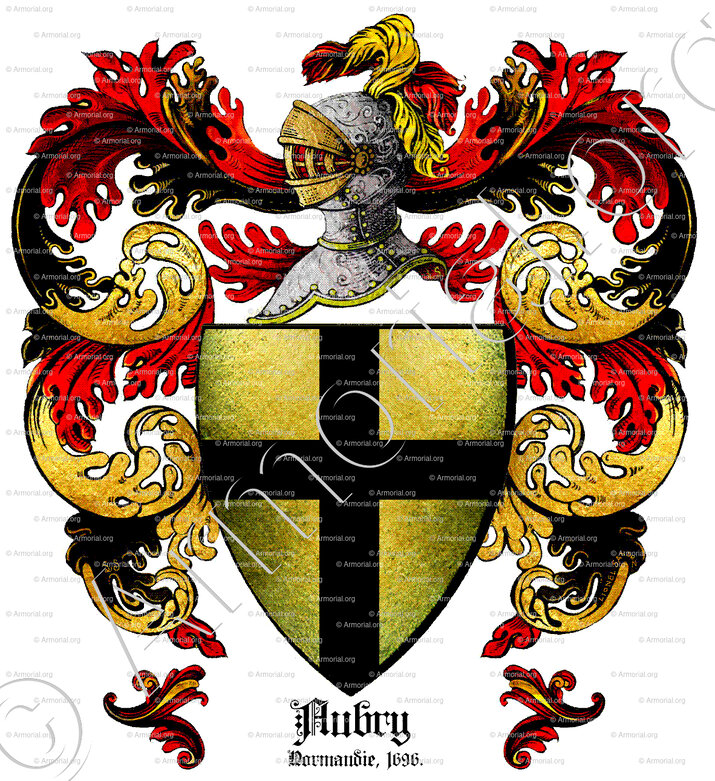 AUBRY_Normandie, 1696_France (ii)