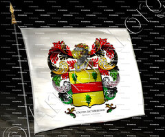 drapeau-MOTAIS de NARBONNE_Généralité de Bretagne, 1696. La Réunion, 1781._France ()