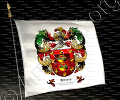 drapeau-HERRERA_Cantabria, Castilla-La Mancha, La Havane, New Mexico..._España, Cuba, Estados Unidos, Islas Canarias