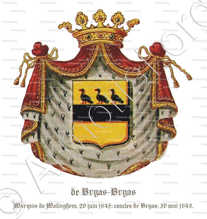 de BRYAS-BRYAS_marquis de Molinghem._Belgique (1)++