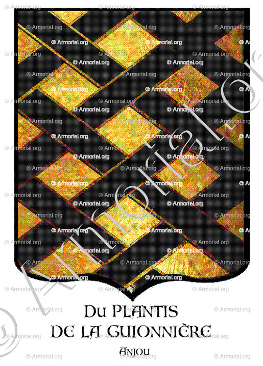 Du PLANTIS de la GUIONNIÈRE_Anjou_France
