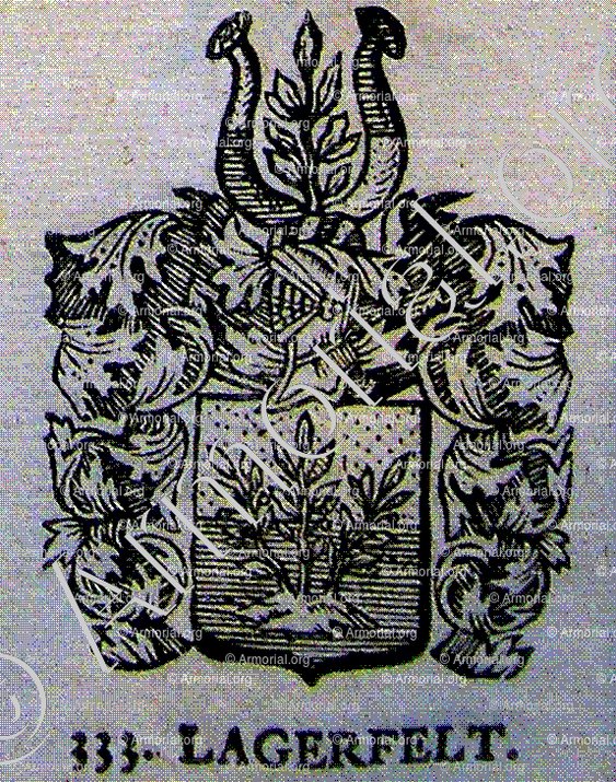 LAGERFELT; 1646 1647 Israel L. Lagerfelt; Sverige (ii)