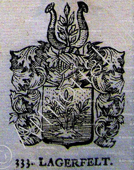 LAGERFELT; 1646 1647 Israel L. Lagerfelt; Sverige (ii)