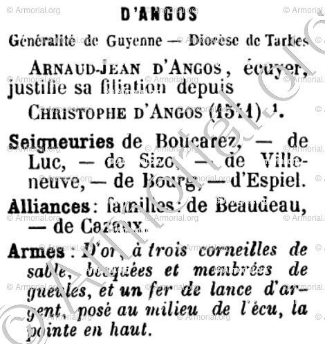 D'ANGOS