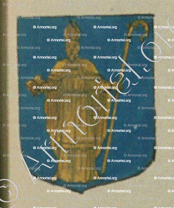 Le village et Prévôté de Kirviller (Alsace)_Blason enregistré sous le règne de Louis XIV_France 