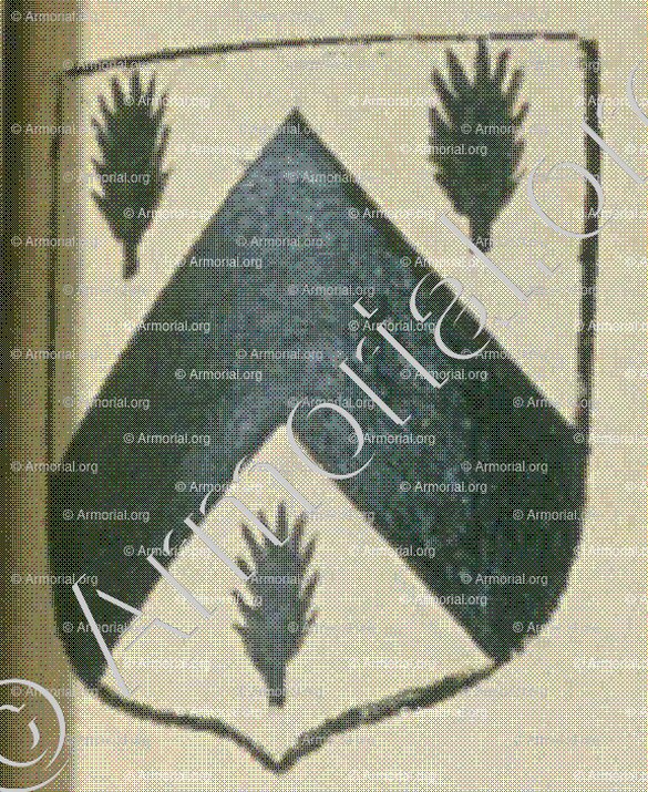 MERCIER (La Rochelle)_Blason enregistré sous le règne de Louis XIV._France