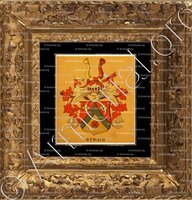 cadre-ancien-or-STRUB_Wappenbuch der Stadt Basel . B.Meyer Knaus 1880_Schweiz 