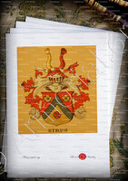 velin-d-Arches-STRUB_Wappenbuch der Stadt Basel . B.Meyer Knaus 1880_Schweiz 