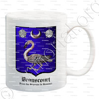mug-BRANSCOURT_Armes des Seigneurs de Branscourt. Champagne, Picardie._France (i)
