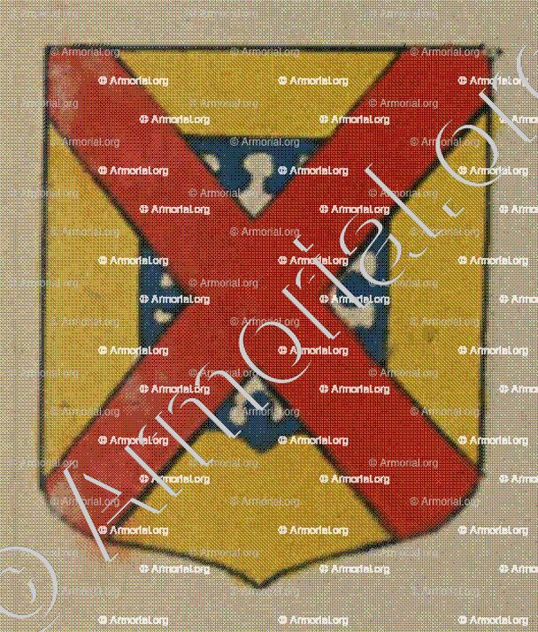 de RATZENHAUSEN femme de RATZENHAUSEN (Alsace)_Blason enregistré sous le règne de Louis XIV_France