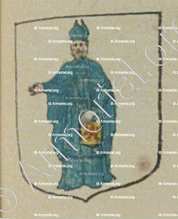 Le village et Prévôté d'Imbsheim (Alsace)_Blason enregistré sous le règne de Louis XIV_France 