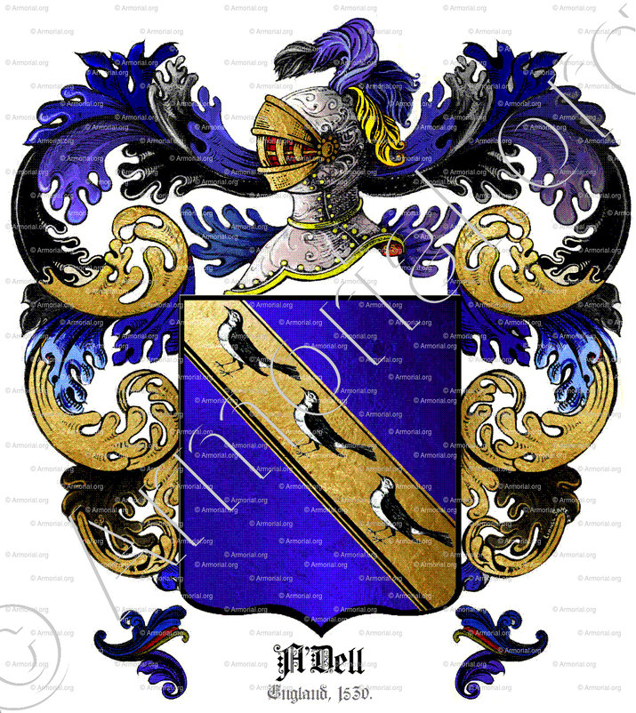A'DELL_England, 1530 (A'Dell or O'Dell)_United Kingdom of Great Britain (ii)