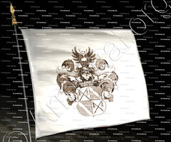 drapeau-BERGER von der PLEISSE_Wien, 1750_Österreich.