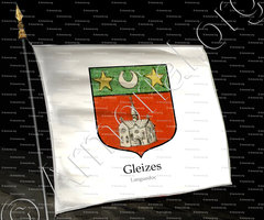 drapeau-GLEIZES_Languedoc, 1696._France