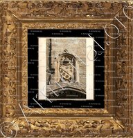 cadre-ancien-or-CLEMENT VI_Armoiries au-dessus de la Porte des Champeaux. Palais des papes. Avignon