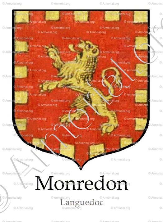 MONREDON_Languedoc, 1696._France